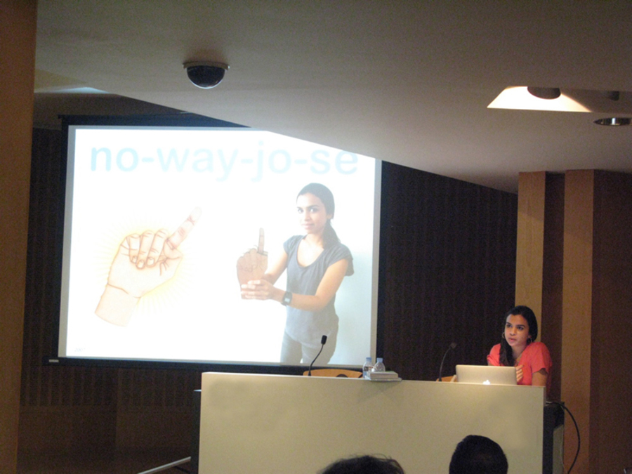 Charla artística con Alia Farid