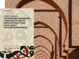 Los imperios bereberes. Construcciones y deconstrucciones de un objeto historiográfico 