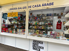 La Librería Balqís de Casa Árabe, en la Feria del Libro de Madrid