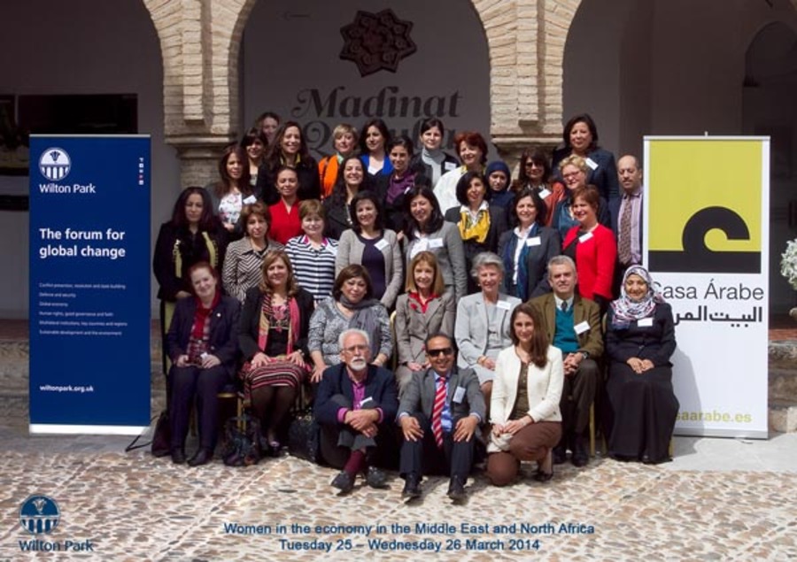 Mujeres en el sector privado en Oriente Medio y África del Norte