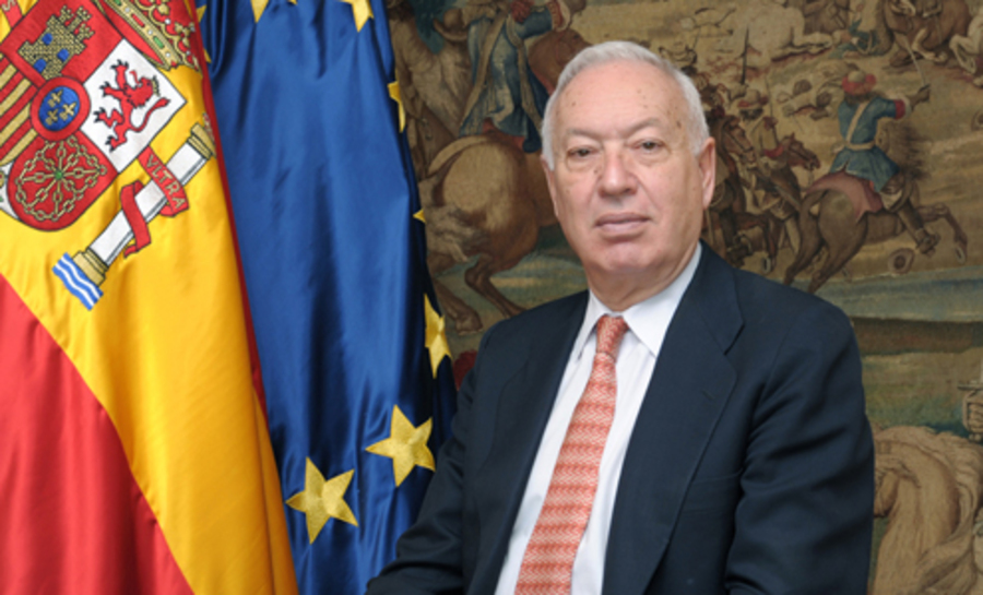 José Manuel García-Margallo recibe al ministro de Asuntos Exteriores de Argelia 