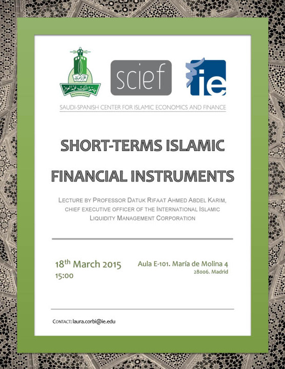 Charla sobre finanzas islámicas en el IE 