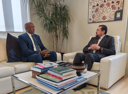 Reunión con el Encargado de negocios de la Embajada de Sudán