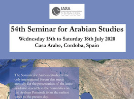54º Seminario de Estudios Árabes de IASA 