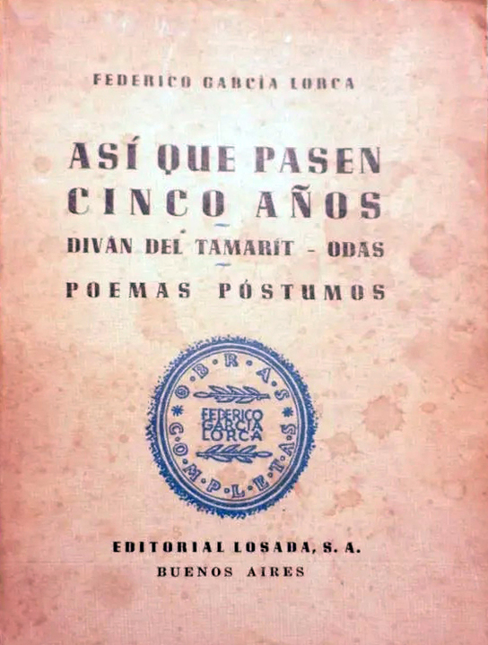 "Diván del Tamarit": así que pasen ochenta años