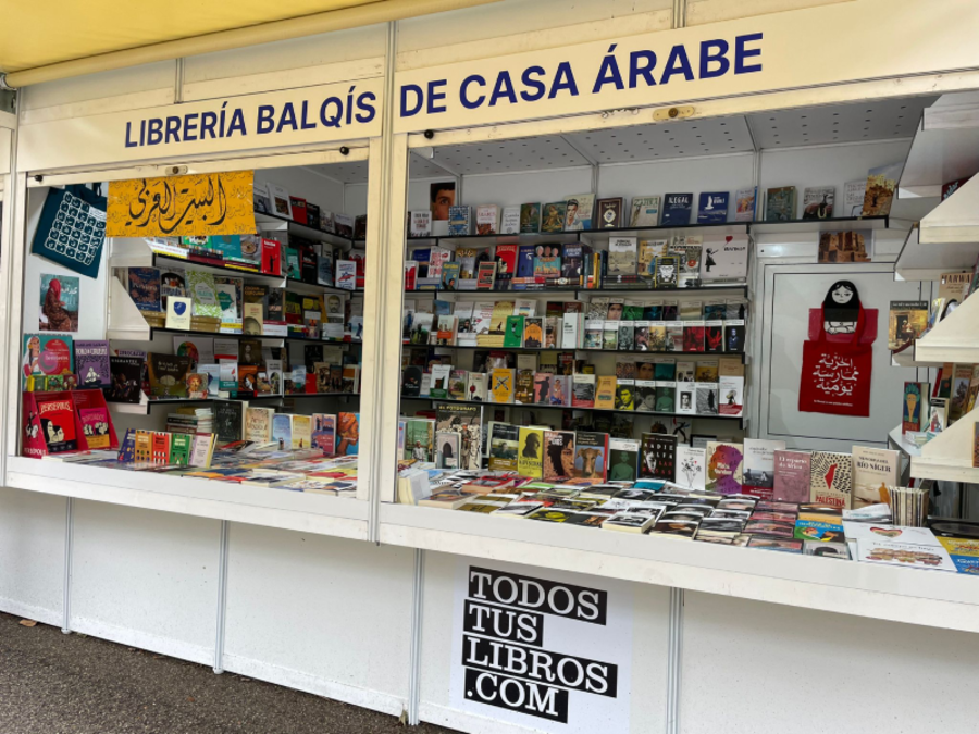 La Librería Balqís de Casa Árabe, en la Feria del Libro de Madrid