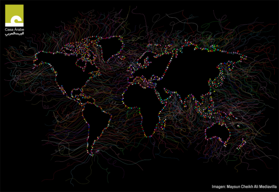 Hilos de la diáspora. Tejiendo retazos de patrimonio palestino