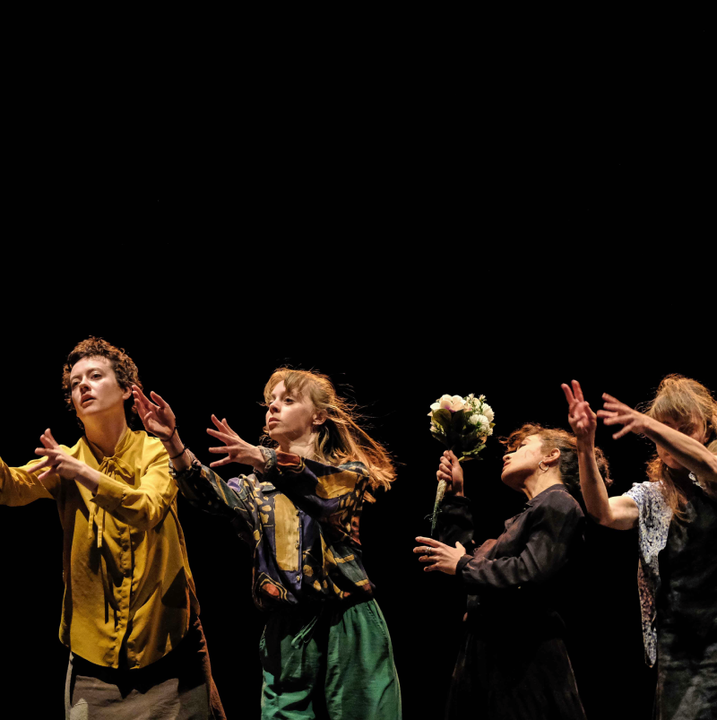 Volver / Jardín de preguntas / Vecinos: danza en el patio