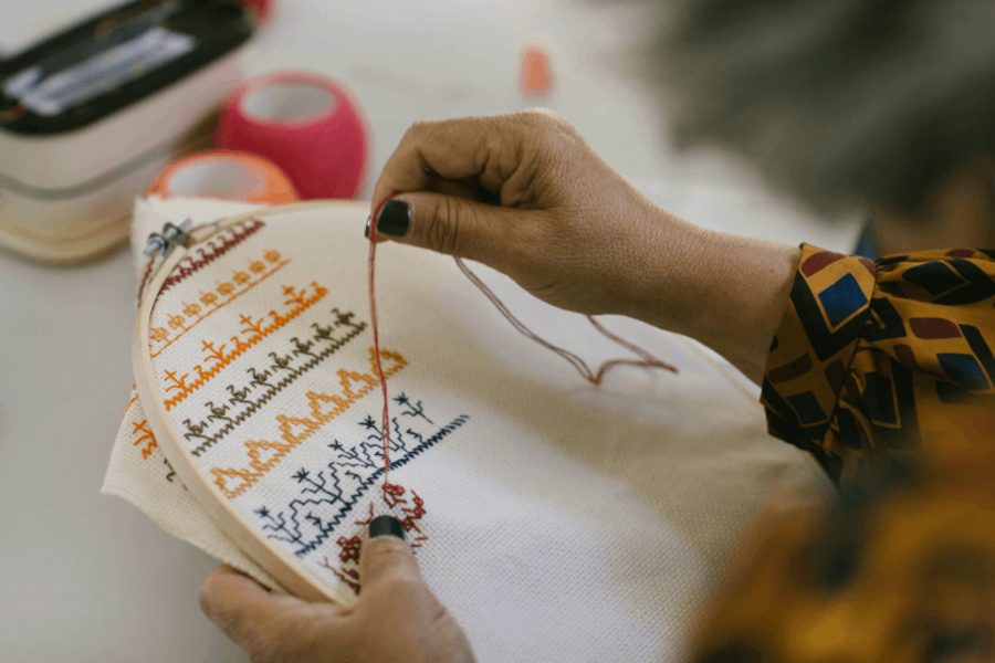 Taller de punto moruno