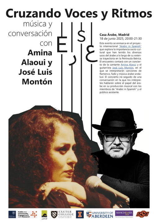 Cruzando voces y ritmos: Amina Alaoui y José Luis Montón
