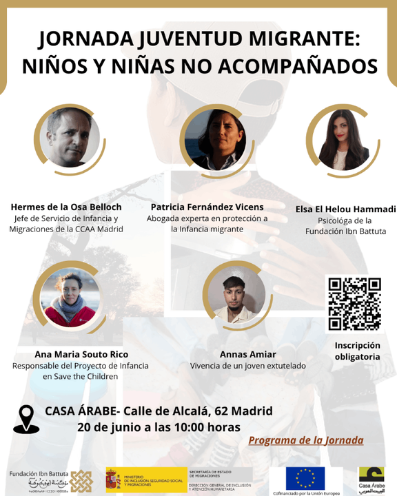 Infancia Segura: Jornada de formación en la intervención con menores migrantes no acompañados