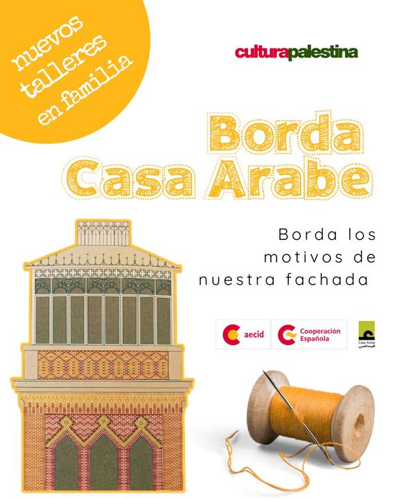 Talleres "Las ciudades decoradas". Bordamos Casa Árabe en familia