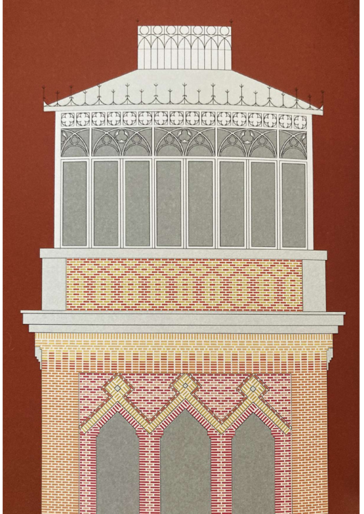 Tercer taller familiar de bordado y arquitectura