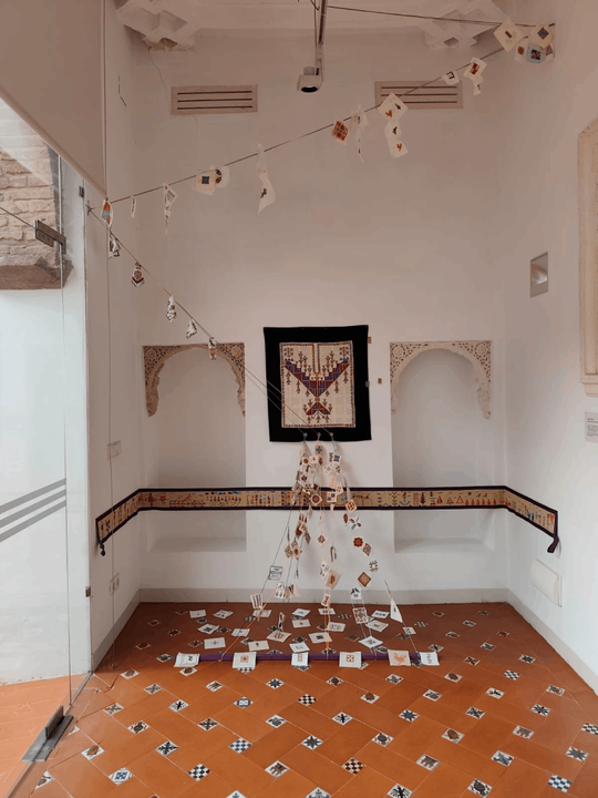 Exposición de la obra colaborativa "Hilos de la diáspora" en Córdoba