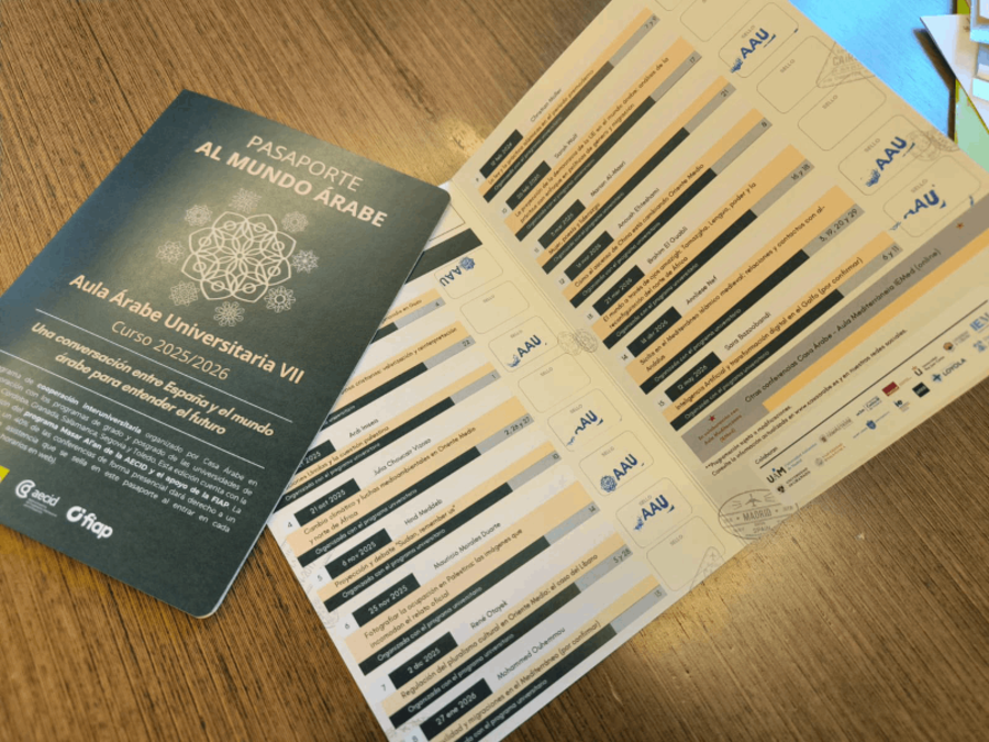Solicita tu certificado de Aula Árabe Universitaria 7