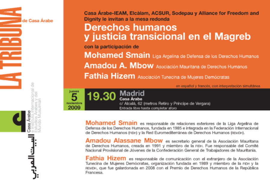 Justicia transicional en el Magreb
