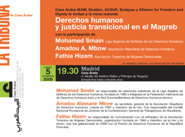 Justicia transicional en el Magreb