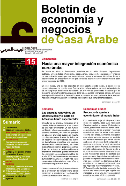Boletín de economía y negocios