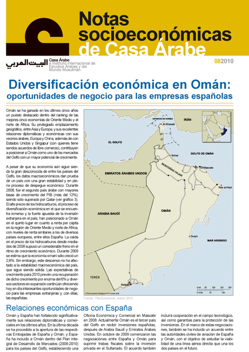 Diversificación económica en Omán