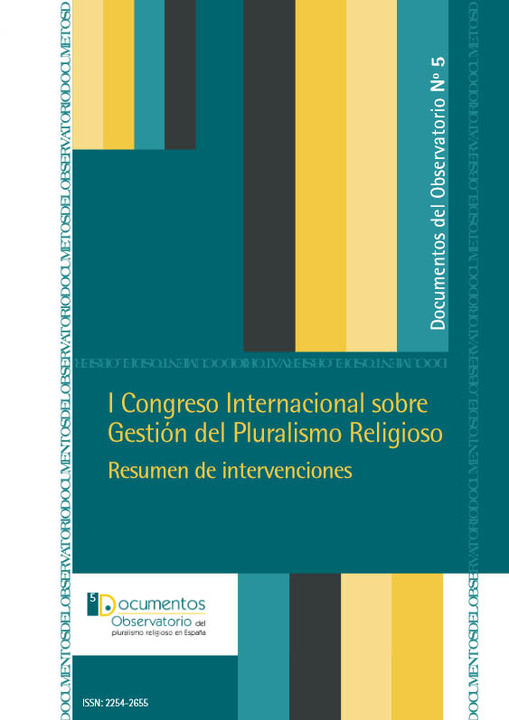 I Congreso Internacional sobre Gestión del Pluralismo Religioso
