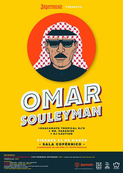 Omar Souleyman en concierto 