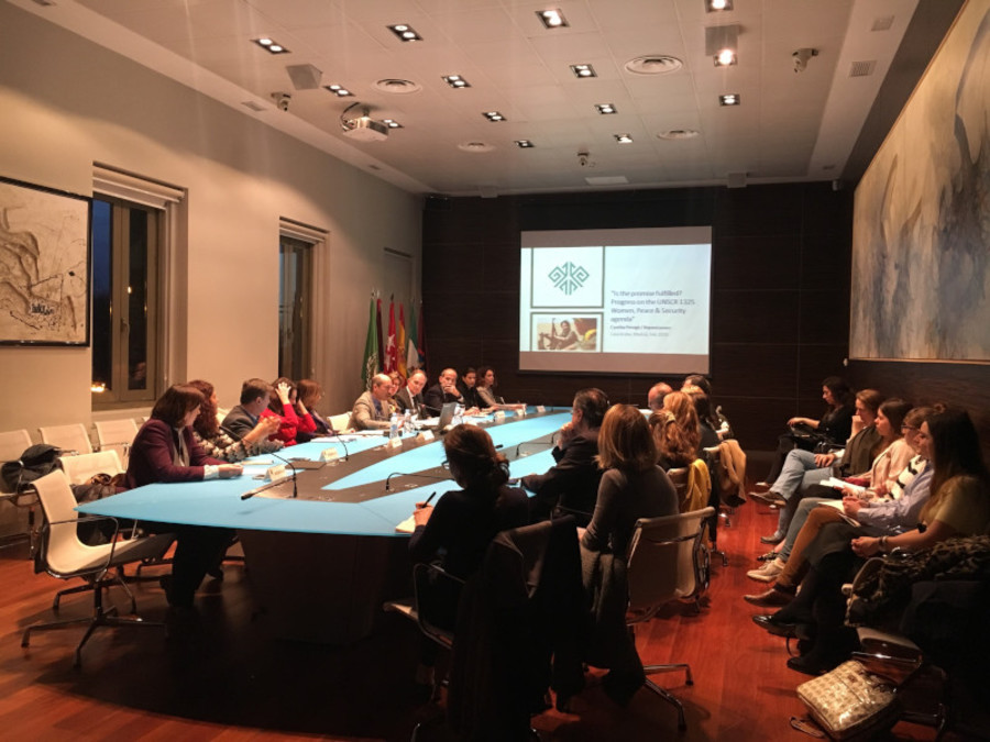 Conferencia “Mujeres, paz y seguridad”