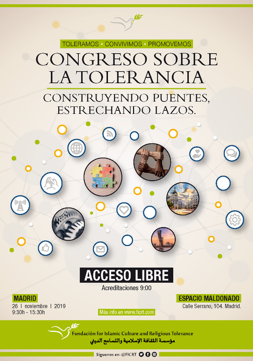 Congreso sobre la tolerancia. Consturyendo puentes, estrechando lazos