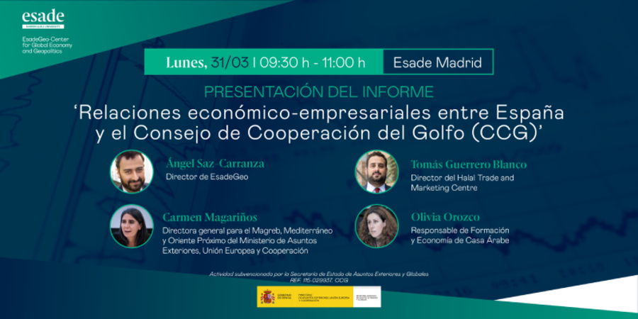 Relaciones económico-empresariales entre España y el Consejo de Cooperación del Golfo (CCG)