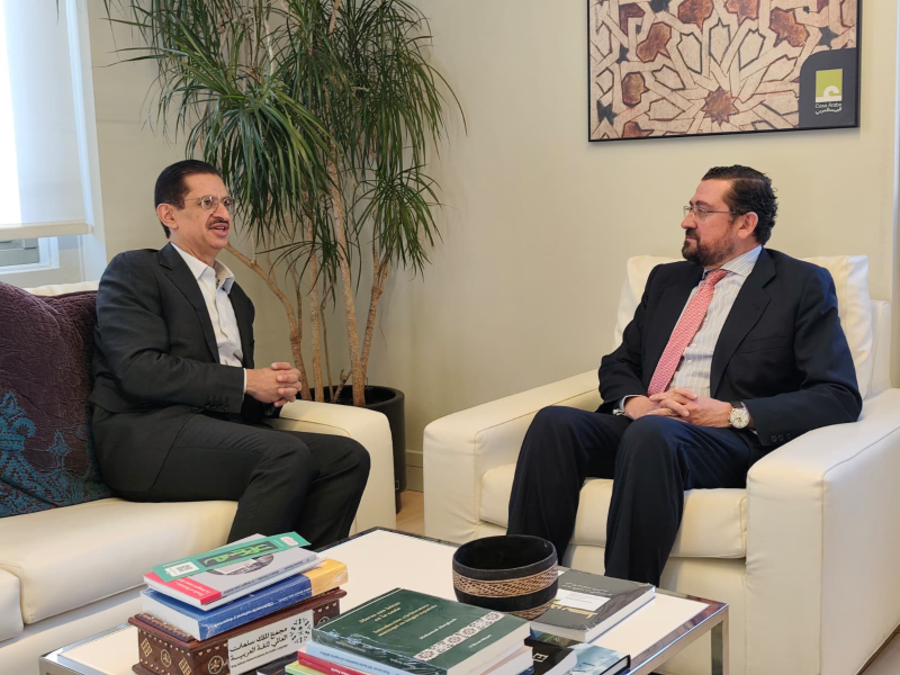 Encuentro con Khaled bin Fahd Al Khater