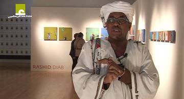 Entrevista al artista sudanés Rachid Diab. Semana de Sudán en Casa Árabe.