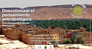 AAU 4.8 Descolonizar el pensamiento antropológico: una perspectiva desde Marruecos